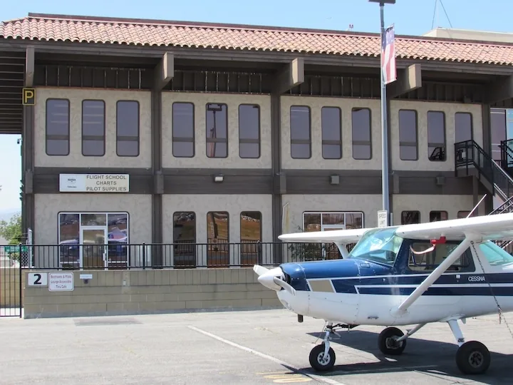 The front office at the NextGen Flying Academy ready to welcome new students