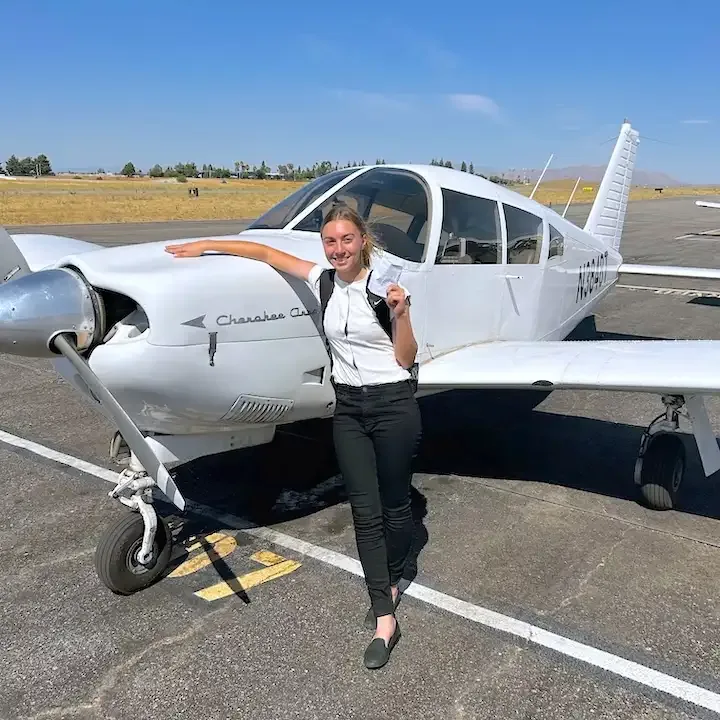 Commercial pilot checkride at Riverside Municipal Airport